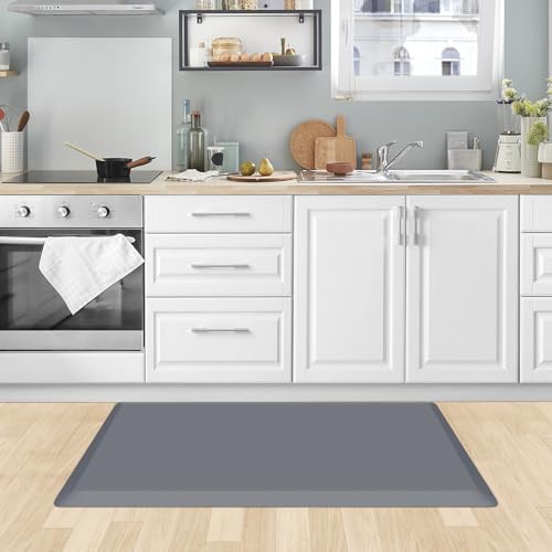 0.8" Thick Kitchen Mat Cushioned Anti Fatigue Rug Comfort Floor Mats