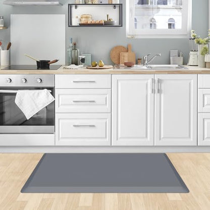 0.8" Thick Kitchen Mat Cushioned Anti Fatigue Rug Comfort Floor Mats