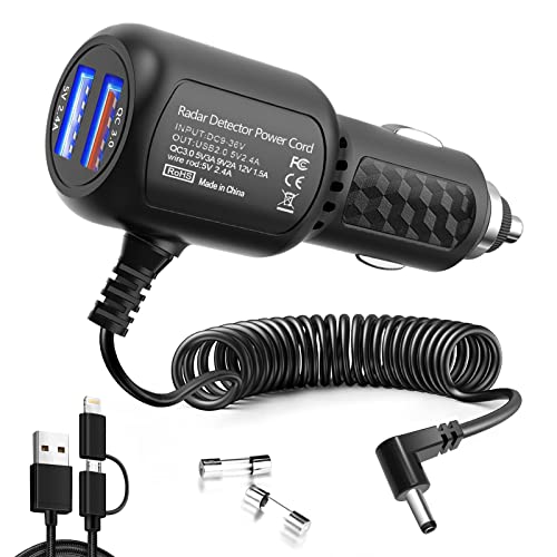 Radar Detector Power Cord