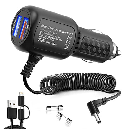 Radar Detector Power Cord