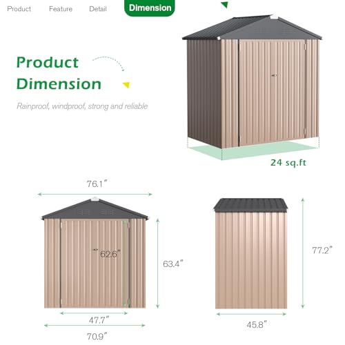 6x4 Storage Sheds & Outdoor Storage