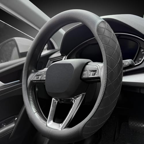 Nappa Leather Steering Wheel Cover