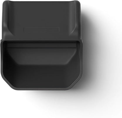 GGCLIMAX Car Organizer Compatible for Tesla Model 3 Highland 2024 Rear Seat Storage Box Silicone Organizer Tray Below Rear Air Outlet Custom Fit Interior Accessory(Model 3 black 1pc)