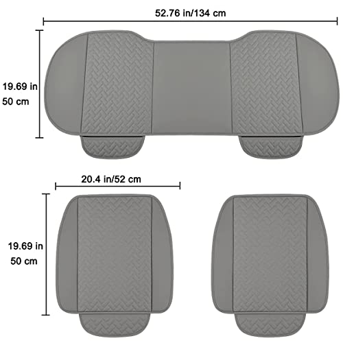 Full Set Car Seat Covers for Front and Rear Bottom Seats Only