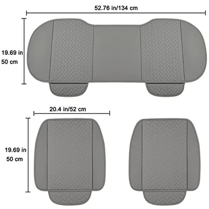 Full Set Car Seat Covers for Front and Rear Bottom Seats Only