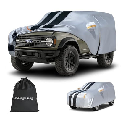 Multi Layer Car Cover Custom Fit for Ford Bronco 2dr