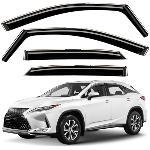 Window Deflectors Smoke Tinted in