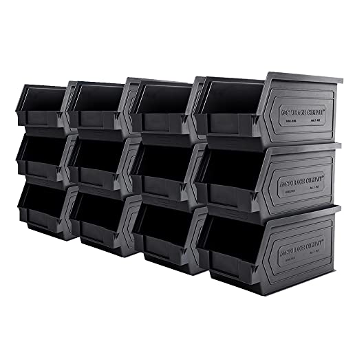 Plastic Storage Bins (12 Count)
