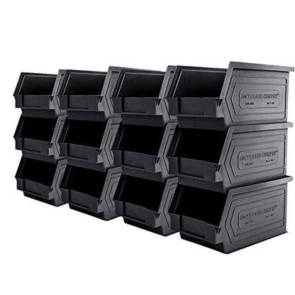 Plastic Storage Bins (12 Count)
