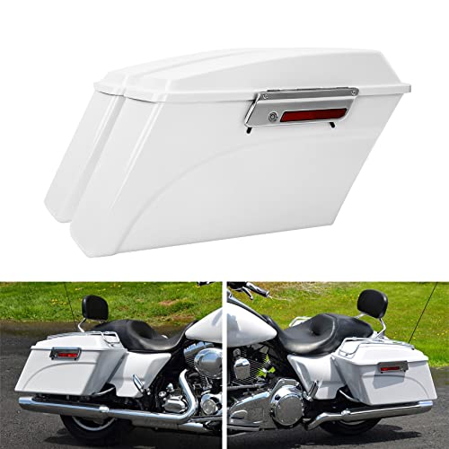 Motorcycle Saddlebags Hard Saddle Bags For Harley Touring 1993 (2 Count)