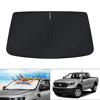 Windshield Sun Shade for Ford Ranger Accessories 2019