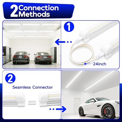 T8 LED Shop Lights 2FT (10 Count)