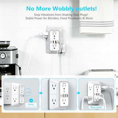 Multi Plug Outlet Surge Protector