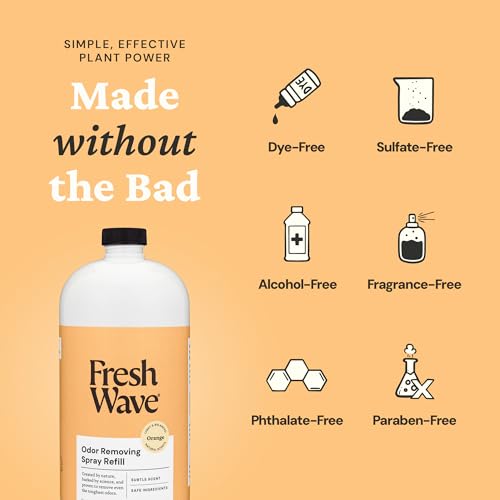 Orange Odor Eliminator Spray & Air Freshener Refill (32 Fl Oz)