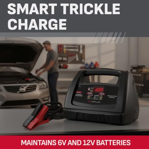 6A Car Battery Charger and 85A Engine Starter