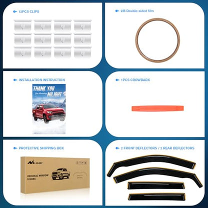 in Channel Rain Guards for Jeep Grand Cherokee 2011