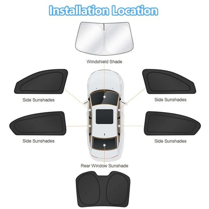 Car Window Shades for 2013 (6 Count)