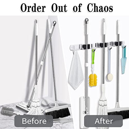 Broom Holder Wall Mount