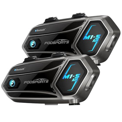 M1 S Air Motorcycle Helmet Bluetooth (2 Count)
