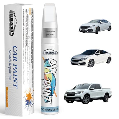 NH 578 Taffeta White Car Touch Up Paint for Honda