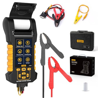 Car Battery Tester with Printer 12V 24V Load