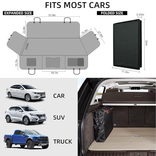 Back Seat Extender for Dogs