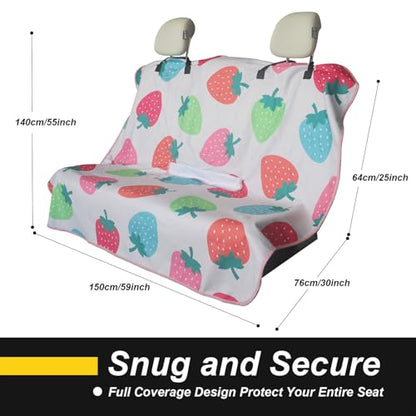 Back Seat Cover for Car Trucks Van SUV Jeep