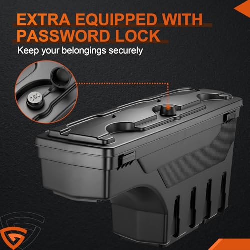 Truck Bed Swinging Toolbox Fits for Dodge Ram 1500 2500 (7.5 Count)