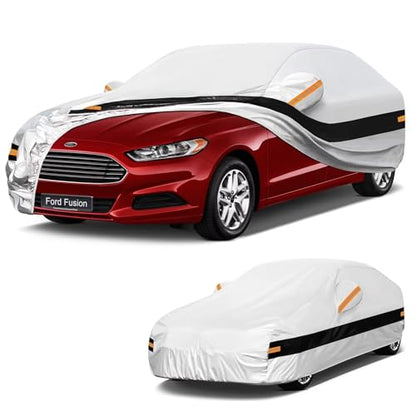 10 Layers Car Cover Custom Fit for Ford Fusion