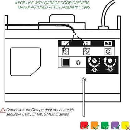Garage Door Opener Wall Mount Compatible with Liftmaster 41A5273