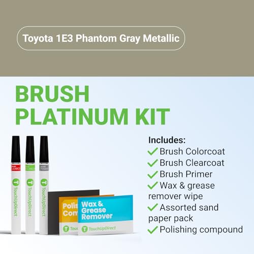 Car Paint Touch Up Brush Kit