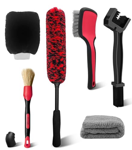 6PCS Motorcycle Cleaning Kit