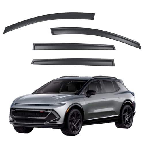 Window Visors Rain Guard Compatible with Equinox EV 2025 2026 (4 Count)