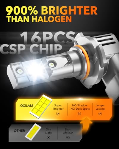 H11 9005 Light Bulbs Combo (4 Count)