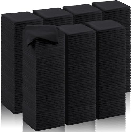 200 Pcs Microfiber Cleaning Cloth 16x16 Inch Microfiber Towels for Car Ultra Absorbent Cleaning Rags Reusable Lint Free Streak Free Detailing Towel for Car Washing Drying Dusting (200 Count)