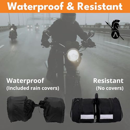 ENHANCED Motorcycle Saddlebags (2 Piece)