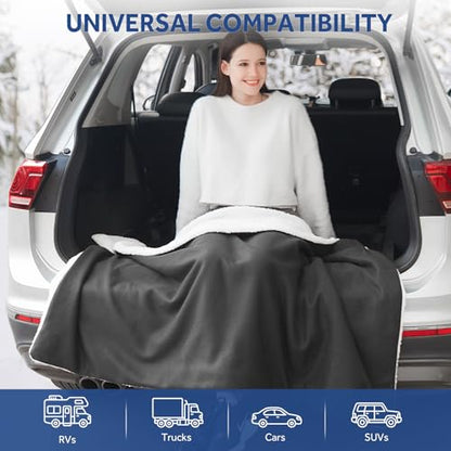 12 Volt Heated Car Blanket