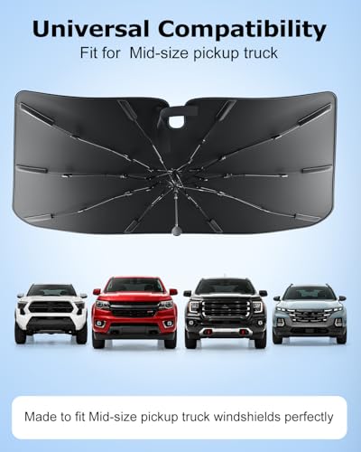 Truck Windshield Sun Shade Umbrella for 4runner Tacoma Colorado