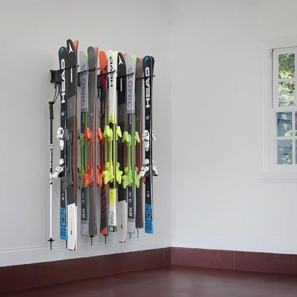 Ski Rack Wall Mounted Ski Storage Rack