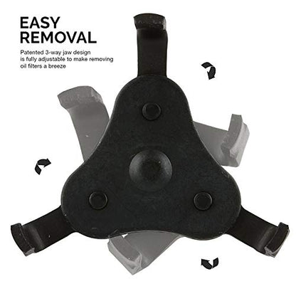 03421A Two Way Universal Adjustable Oil Filter Wrench