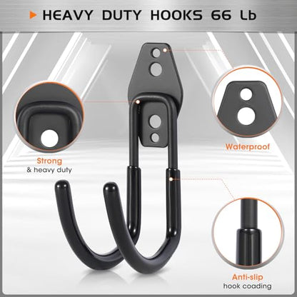 Hose Hanger Wall Mount 2 Pack (2 Count)
