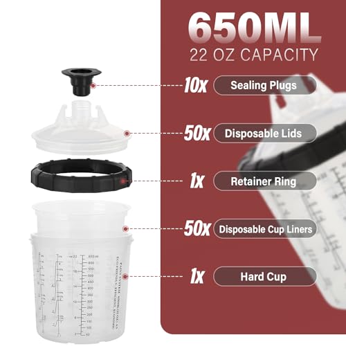 Disposable Paint Spary Gun Cups