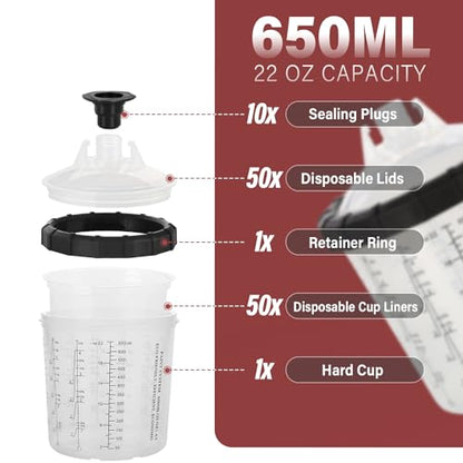 Disposable Paint Spary Gun Cups