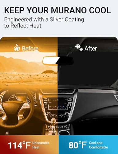 Custom Fit Car Windshield Sun Shade for 2015