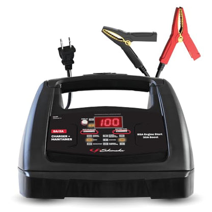 6A Car Battery Charger and 85A Engine Starter