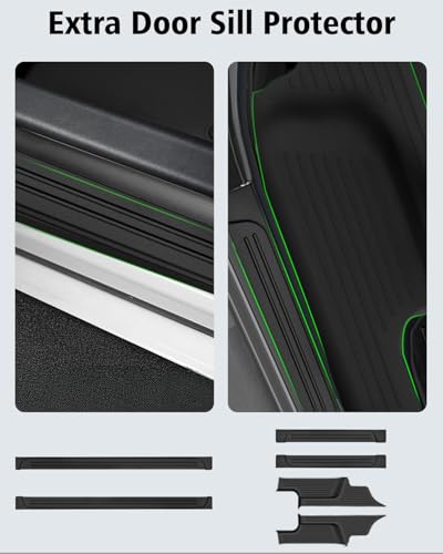 Floor Mats & Cargo Mat with Backrest Mat for Nissan Pathfinder 2022
