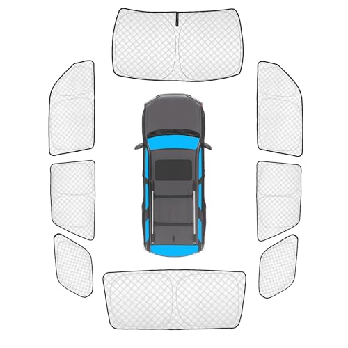 8pcs Thicken Car Window Shades for Toyota 4Runner 2010 (8 Count)