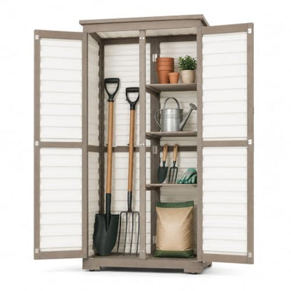 Outdoor Storage Cabinet Store More in Less Space