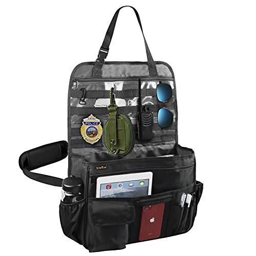 Car Front Seat Organizer for Law Enforcement