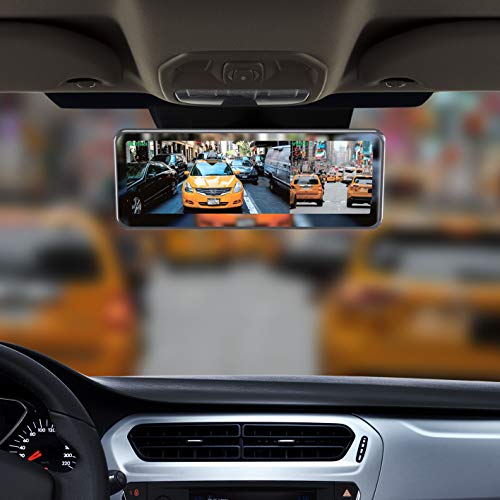 8" OEM Frameless Rear View Mirror with 7" LCD Screen